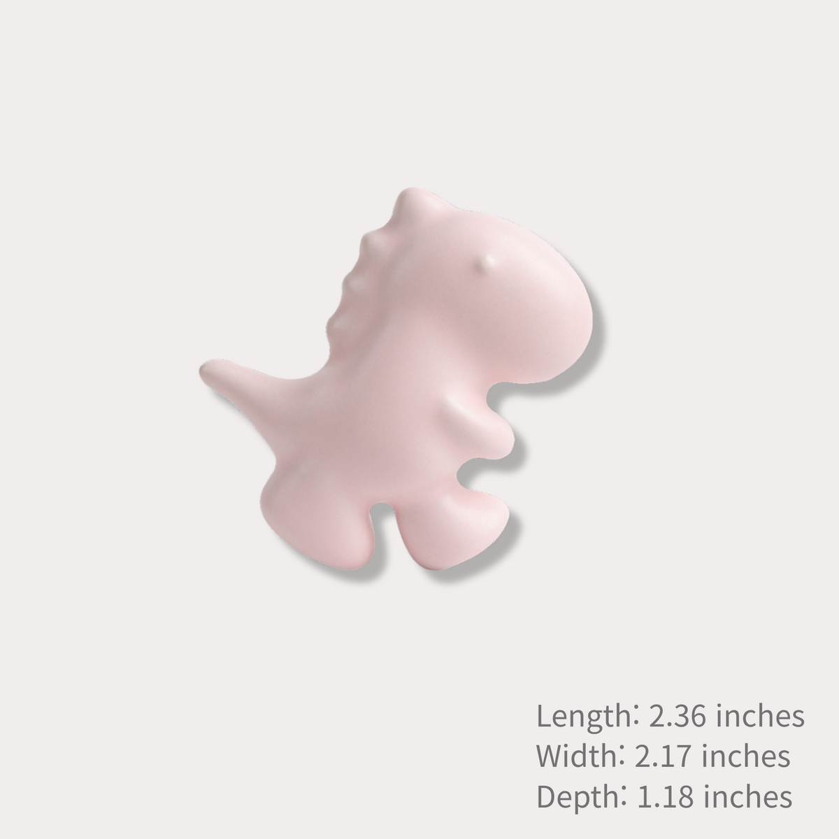 Knobelle pink paw and bone cabinet hardware