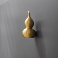 Knobelle Massiver Messing-Flaschenzug-Schrankknauf – Moderner Luxus-Schubladengriff, skulpturaler goldener Kommodengriff, minimalistischer Akzent für das Kinderzimmer