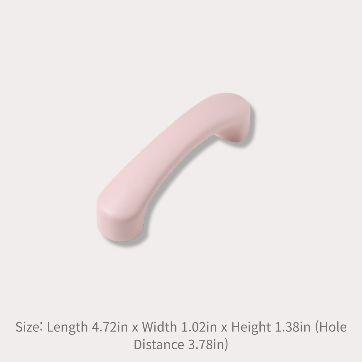 Knobelle pink paw and bone cabinet hardware