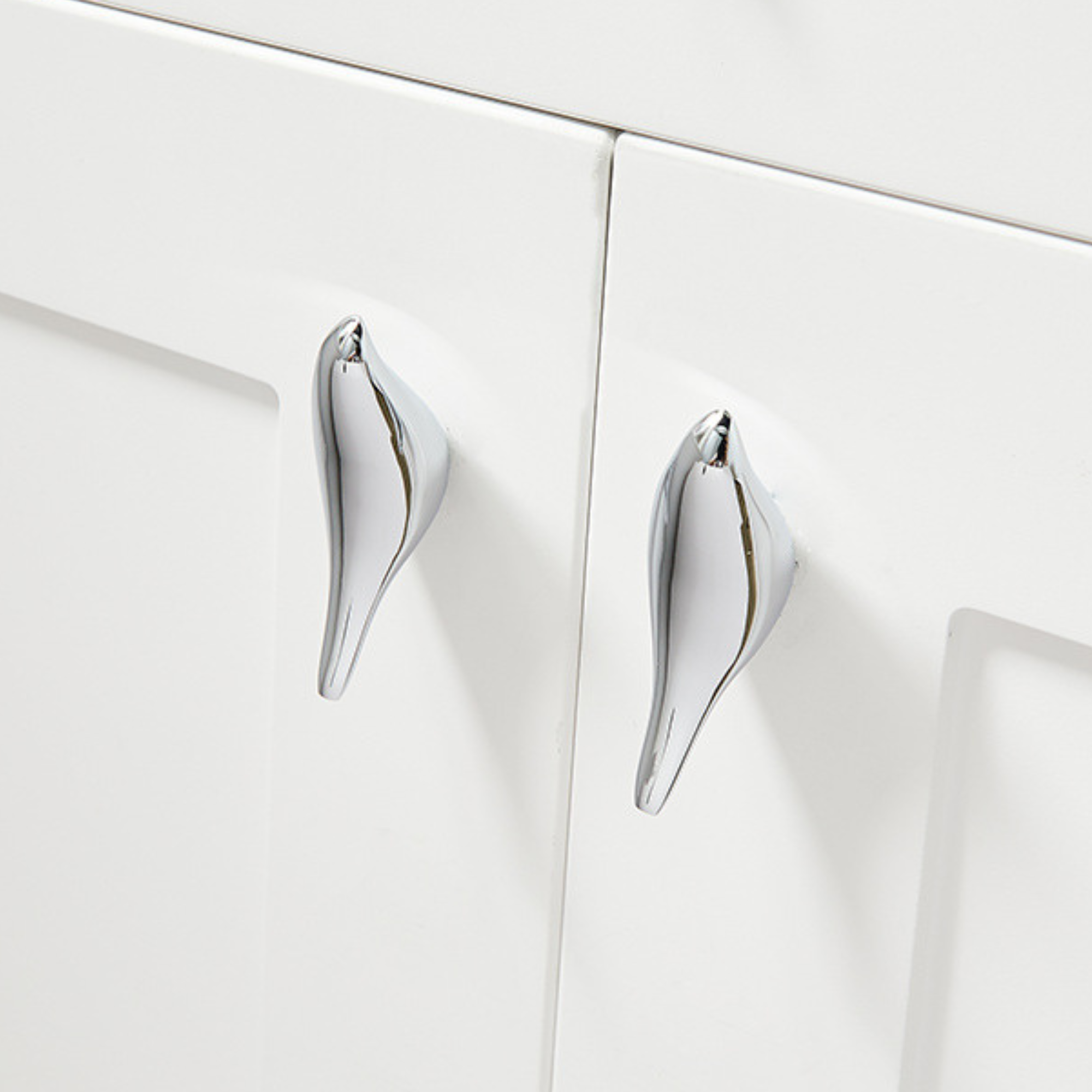 Knobelle Crysta Chrome Bird Knob – Minimalist Cabinet Pull for Kids Room & Wall Hook