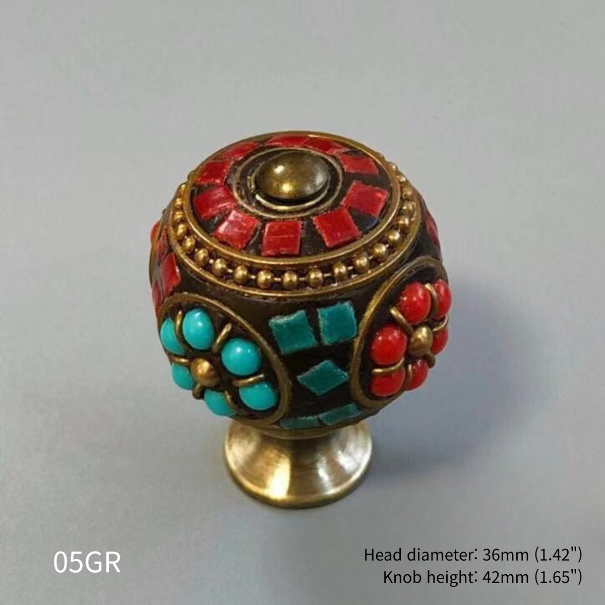 Knobelle spiral pattern cabinet knob