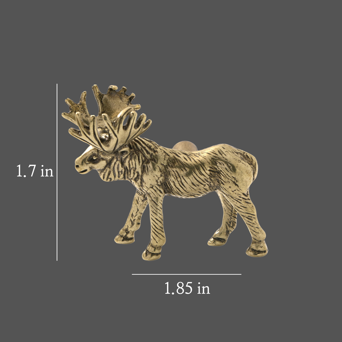 Knobelle moose cabinet knob