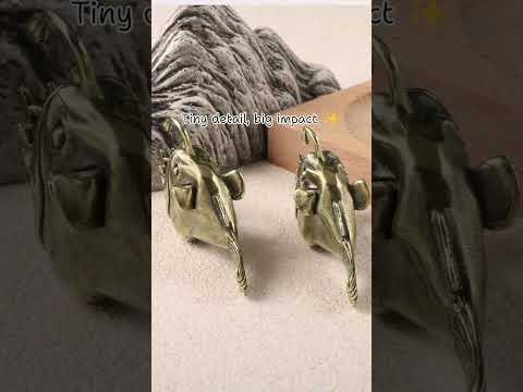 knobelle Anglerfish Brass Cabinet Knob - Ocean-Inspired Drawer Pull